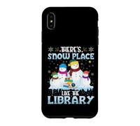 There's Snow Place Like The Library Librarian Christmas Case for iPhone XS Max