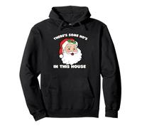 There's Some Ho's Dirty Santa Christmas Pun Pullover Hoodie