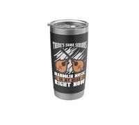 There's Some Serious Mandolin Bluegrass Music Lover Mandolin Stainless Steel Insulated Tumbler
