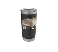 There's Something About the Cat. Stainless Steel Insulated Tumbler