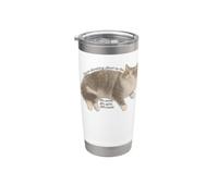 There's Something About the Cat. Stainless Steel Insulated Tumbler