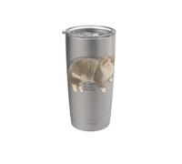 There's Something About the Cat. Stainless Steel Insulated Tumbler