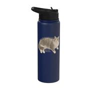 There's Something About the Cat. Stainless Steel Insulated Water Bottle