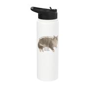 There's Something About the Cat. Stainless Steel Insulated Water Bottle