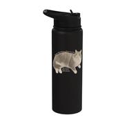 There's Something About the Cat. Stainless Steel Insulated Water Bottle