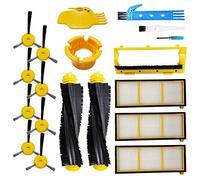 Theresa Hay Filter and Brushes, Brushes Cover Replacement Kit for Shark ION Robot RV750, RV720, RV700, RV750C, RV755,Replaces Part # RVFFK700