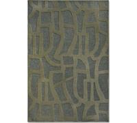 Therese Short Pile Green Rug - 200X290 cm