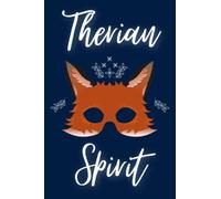 Therian Spirit Notebook: Fox Mask Lined Journal