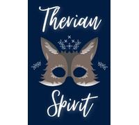 Therian Spirit Notebook: Wolf Mask Lined Journal