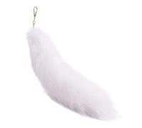 Therian Tail Faux Fur Fox Tail Pendant Faux Fur Fox Keychain Fox Tail Furry, 15