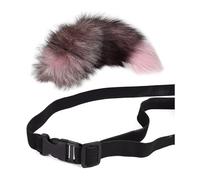 Therian Tail Faux Fur Fox Tail Pendant Faux Fur Fox Keychain Fox Tail Furry, 21