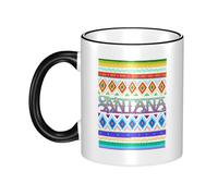 THERIGHTEN Women Men Rock Band Ceramic Coffee Mug Funny Adult Ceramic Coffee Cup Humor Black Handle Tea Cups Personalized Design for Coworker Mom Dad 11OZ Coffe Mug