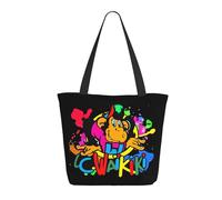THERIGHTEN Women Waikiki-Tote Bag 2 LC lightweight Shoulder Bag Large Capacity Reusable Grocery with Inner Pockets Zipper for Sport Travel Beach shopping