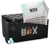 THERM-BOX Profibox GN1, inside: 54x34x23cm, wall:2,5cm, volume: 44,9L Styrofoam box Thermobox Cooler box Keep warm box Reusable