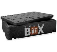 THERM BOX Thermobox Flat 21,5 Litre Insulated Box Thermobox Keep Warm Box Cooler Box Styrofoam Box GNL Inside: 54x34x11cm Reusable