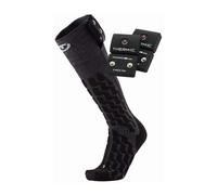 Therm-ic Set Heat Fusion Heated+s-pack 700 Batteries Long Socks Black EU 45-47 Men,Women
