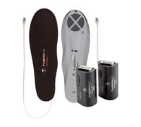 Therm-ic Set Heat Flat + C-Pack 1300 Heated Ski Insoles, Black