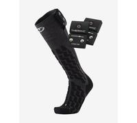 Therm-ic Set Heat Fusion Heated+s-pack 700 Batteries Long Socks Black EU 39-41 Men,Women
