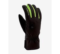 Therm-ic Heated Ski Light Boost Gloves black neon green - 9.5