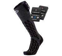 Therm-ic - Heated socks with batteries - Set Heat Fusion Uni + S-1400B - Size 42-44 - Black Black 42-44