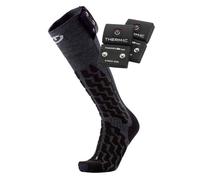 Therm-ic - Heating socks+ Batteries Pack - Set Heat Fusion Uni + S-1200B - Size 35-38 - Black Black 35-38
