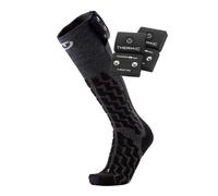 Therm-Ic - Powersock Set Heat Fusion Uni + S-Pack 700 Black Grey - 39-41 - Socks
