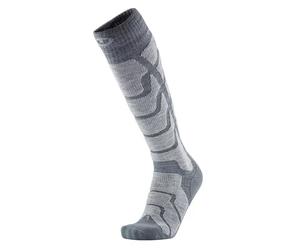 Therm-ic Ski Warm Knee Length Socks Grey Merino Wool Trekking Medium (UK: 6-7.5)