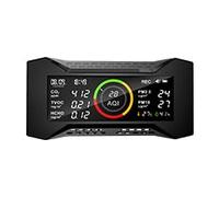 Therm La Mode 9 in 1 Smart Air Quality Meter, Carbon Dioxide Detector Room Air with TVOC PM2.5 PM10 AQI HCHO Temperature Humidity, Air Quality Monitor, CO2 Detector with NDIR Sensor