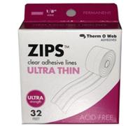 Therm-o-web 32 ft Zips Memory Paper Thin, Clear