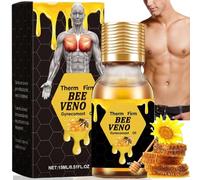 Therm/Ofirm Be/E Ven/Om Gyneco/Mastia Oil,Bee Ven/Om Gyneco/Mastia Heating Oil,Firming O/il for Men,Men Therm Bee Ve/Nom,Be/e Veno/M for Strengthen The Chest Muscles,Body Treatment Build His Body