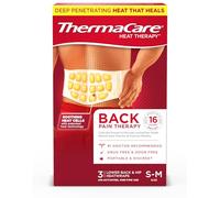 ThermaCare Back Pain Therapy Lower Back & Hip Small/Medium Pain Relief Heat Wraps, 3 Count