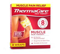 ThermaCare Portable Heating Pad, Muscle Therapy Patches, Multi-Purpose Heat Wraps, 8 Count