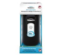 Thermacell Halo Mini Mosquito & Midge Protector, For Outdoors Activities, 20 m² Protection Zone, Scent & DEET-free, Includes 12-Hour Fuel Cartridge + 3 Mats, Graphite, Black