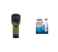 Thermacell MR300 Mosquito & Midge Protector ; Includes 3 x 4 Hour Mats & 1 x 12 Hour Cartridge; Easy to Use, 20 sq m Zone of Protection, Olive & Standard Refill Pack (Mats and Gas) - Multi