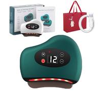 Thermaedge Plantar Fasciitis-Red Light Heated Gua Sha Device, 2026 Upgrade Thermaedge Foot Scraper, for Plantar Fasciitis and Deep Tissue Massage, 4-in-1 Vibration Device for Muscle Care (Green*1)