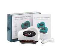 Thermaedge Plantar Scraper, Foot Gua Sha, Foot and Body Spa Bath Massager Body Gua Sha Tool with Red Light Heated, 12 Levels, for Muscle Care, Deep Tissue Massage