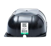 Thermahood - TH095 Pack of 8 - Airtight Downlight Covers for Over Recessed Lights and Downlights - Energy Efficient, Black, 190 x 190 x 95mm