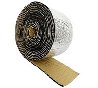 Thermal and Acoustic Aluminum Foil Insulation Mat 10m for Roofs and Trucks, Self for Easy Application on Various Surfaces