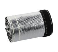 Thermal Barrier Sleeve 3ft Reflective Heat Shield for Fuel Lines and Hoses Flexible Insulation Braid 2000 Degree Rating 20mm