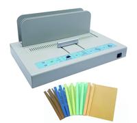 Thermal Binding Machine - 500-Sheet Book Binder with 10 Binding Covers, PTC Ceramic Heating, Fast 3-Minute Preheat, Professional Document Binding for Reports, A3/A4/A5 Paper