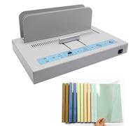 Thermal Binding Machine - 500-Sheet Capacity for A3/A4/A5 Documents, Includes Hot Melt Glue Strips and 10 Binding Covers for Contracts, Invoices & Reports