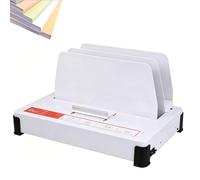 Thermal Binding Machine, A4/A5 Electric Hot Melt Binder with 50mm Binding Thickness & Automatic Clamping, Book Ridge Binding Kit for Photo Album Documents Reports