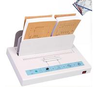 Thermal Binding Machine, Book Binder Machine with 50mm Max Binding Thickness, 3 Temperature Settings Book Ridge Binding Kit for Office Reports, Contracts & Project Files