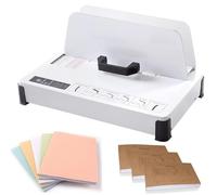 Thermal Binding Machine, Book Binding Tool with 3 Levels Time Setting, for A3/A4/A5/A6 Documents, Contracts, Photo Album, Book Repair