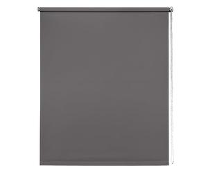Thermal Blackout Blinds, Grey 210cm (82.67"), 165cm Drop - Blackout Roller Blinds For Inside and Outside Recess Fitting - Window Blinds of Multiple Colours and Sizes by New Edge Blinds