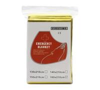 Thermal Blanket, Reflective Cover, Insulated Sheet, 62.99x82.68 Inch, Space Blanket for Retaining Body Heat, Tornado, Hiking, Homeless, Camping, Travel, Shelter, Outdoor