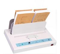 Thermal Book Binding Machine, Max 50mm Thickness, 3 Temp Settings, Book Ridge Binder Kit for Office Reports Contracts