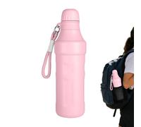 Thermal Bottle - 500ML Stainless Steel Vacuum Flask, Small Mouth with Carry Strap | Insulated Water Bottle for Hot Cold Drinks, Milk, Coffee, Outdoor Sports, Gym, Office, Travel Use