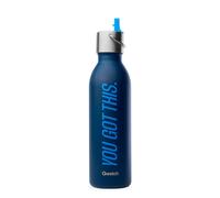 Thermal Bottle with Cap Qwetch Active Level Up Bleu 600 ml