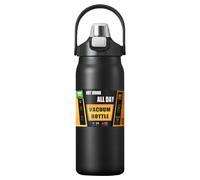 Thermal Bottle - with Handle High Capacity Mug,Stainless Keep 12 Hours Cold 8 Hours Hot Water Bottle - for Milk Coffee Beverage Hiking, Backpacking, Outdoor, Sports, Gym, Indoor, Home